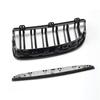 Для BMW E90 E91 M Grill Car Front Grille Kidney Double Slat Gloss Black 3 Series 323I 328I 335I 330I 325I 2005-2008 ABS Grilles