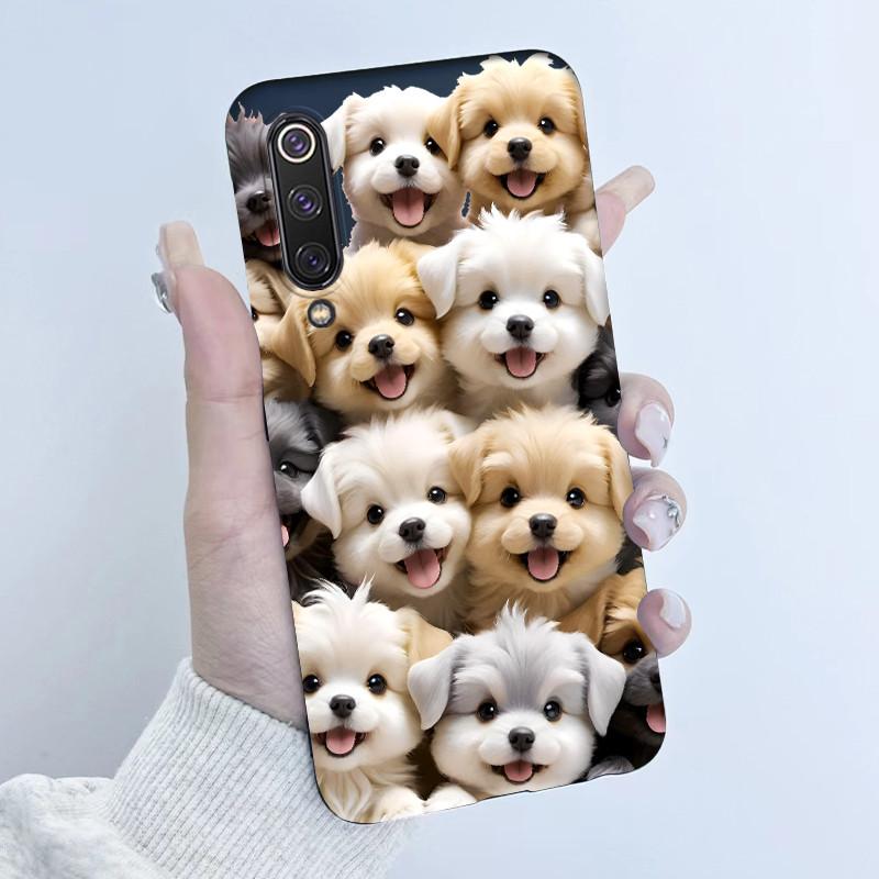 Чехол для Xiaomi Mi 9 SE Милый Мультяшный Панда Новый Узорчатый Силиконовый Матовый Мягкий Защитный Чехол Для Телефона Xiaomi Mi 9 Mi9 SE