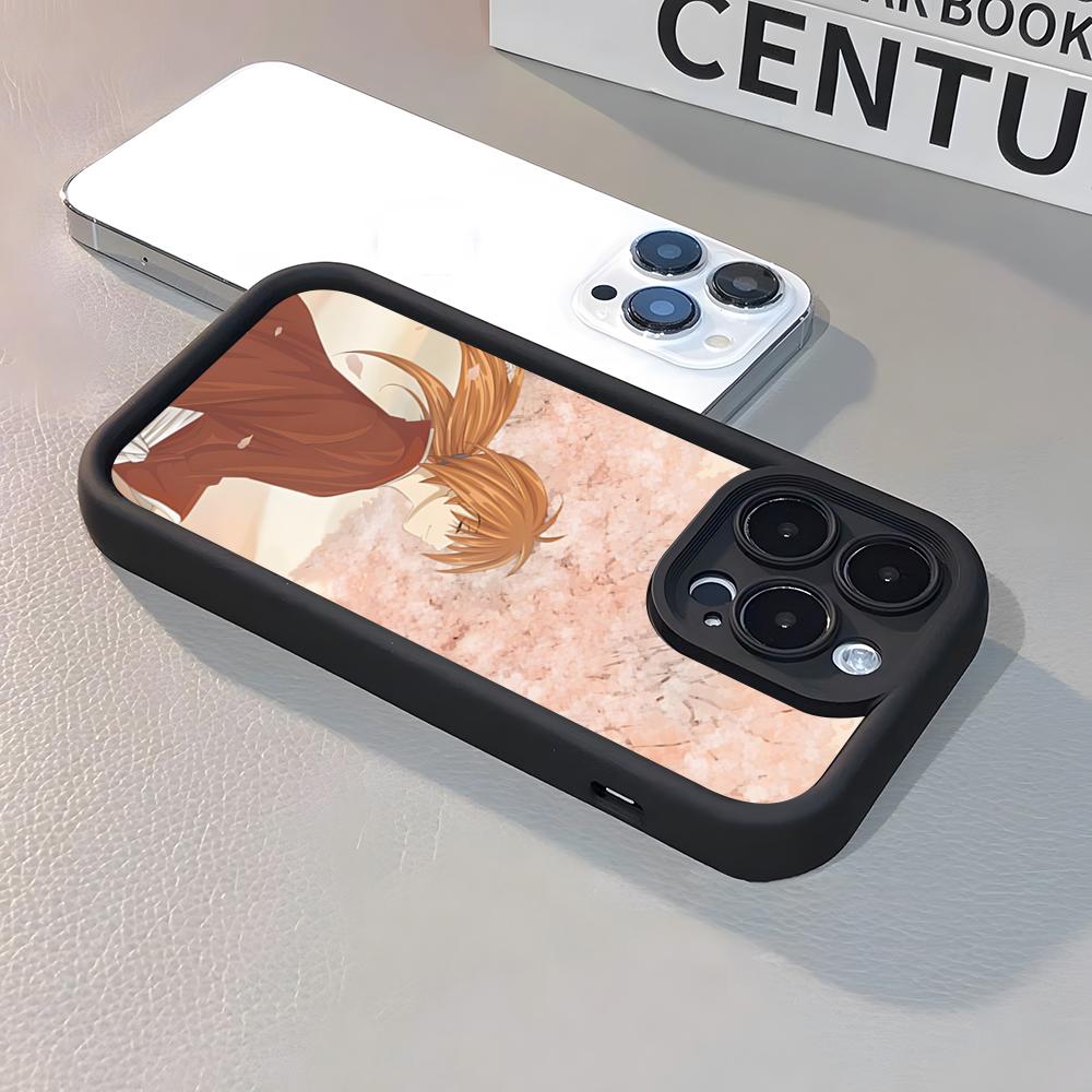 Anime R-Rurouni Kenshin Phone Case For IPhone 17 Pro Max 15 Pro 16 14 Plus 12 13 Mini 11 Pro Shockproof Soft Cover
