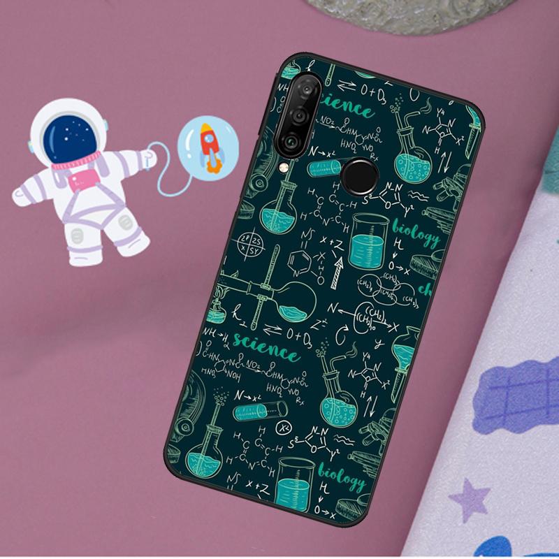 Vintage Chemistry Laboratory For Huawei Nova 5T 9 10 SE 7i 8i 11i 12i Y60 Y61 Y70 Y72 Y73 Y90 Y91 P20 P40 P30 Lite Case