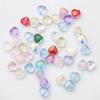 Главная Товары для вечеринок Браслеты Шпилька DIY Стеклянные бусины ручной работы Чешские популярные бусины цвета AB в форме сердца Серьги-разделители Горячая распродажа для изготовления ювелирных изделий