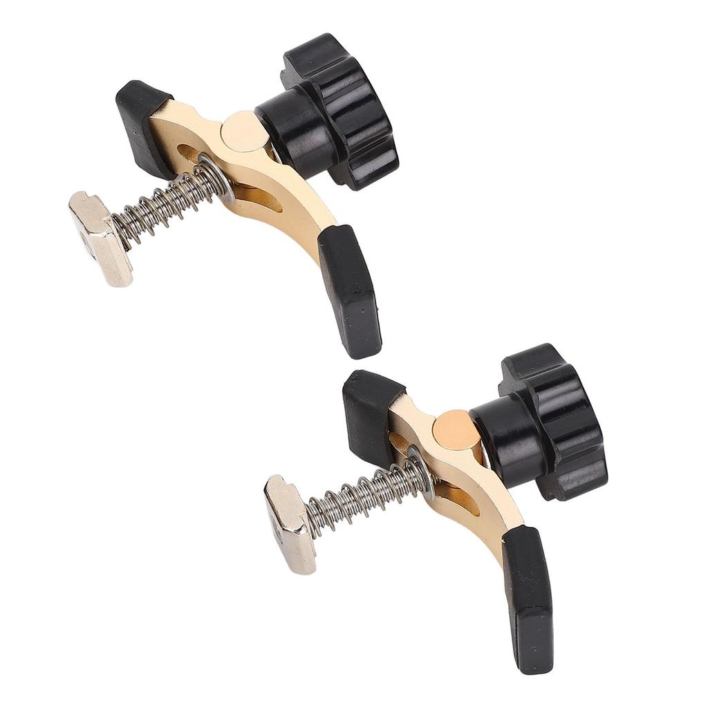 Алюминиевый сплав Т-образный зажим для фиксации для фрезерного станка с ЧПУ 2 шт.