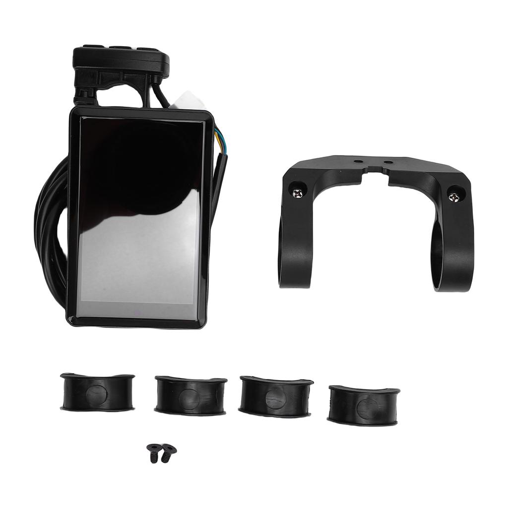 Электрический ЖК-дисплейный измеритель 24 В 36 В 48 В ЖК-дисплей Панель управления с SM-разъемом для велоспорта