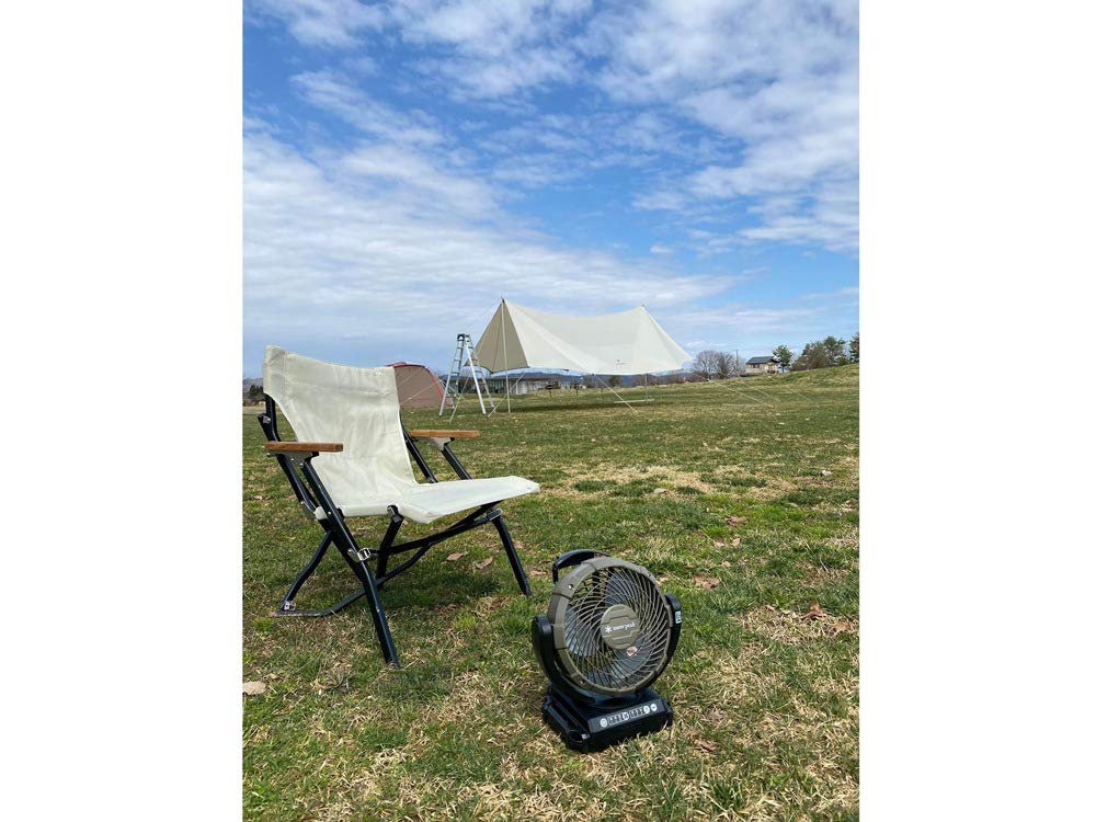 Вентилятор Snow Peak Fan Makita Field Fan Адаптер переменного тока Зарядное устройство продается отдельно Электрический вентилятор Циркуляционный насос Маленький уличный кемпинг В комплекте/аккумулятор
