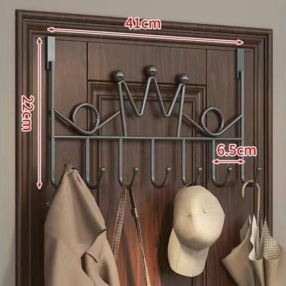 Универсальный крючок для хранения на двери, бытовые дверные крючки, новая вешалка для одежды