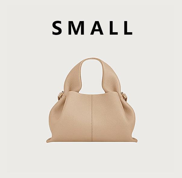 Pol Cloud Сумка-пельмень из натуральной кожи класса люкс в ретро французском стиле