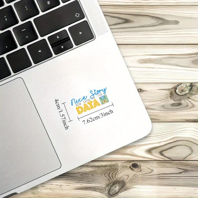 Хорошая история Покажите мне наклейку с данными Забавный технический программист Программное обеспечение База данных, Ноутбук Скейтборд Наклейки Эстетический компьютер Телефон