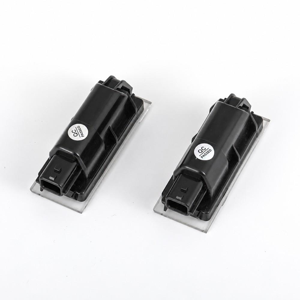 2Pcs Bright White Light LED License Plate Light LED Technology LED Plate Light Bulb For Clio