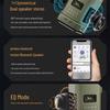Portable Solar Lantern & Bluetooth Speaker with Hand-Crank Generator for Emergency Preparedness
