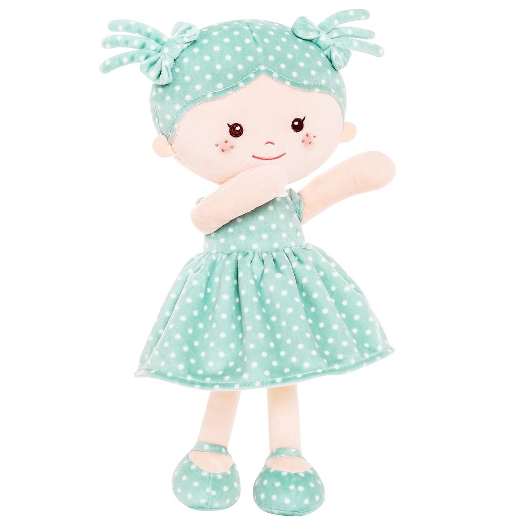 Мягкая кукла Baby Gril Gifts Milly Series Pink with White Polka Dot Collection Ideas Подарок на первый день рождения малыша