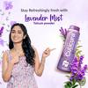 Cuticura Lavender Mist Talcum Powder 400g | Refreshing Body Powder With UV Protection And Long Lasting Fragrance