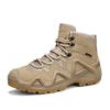 XG NEW Military Boots Men Outdoor High Top Hiking Shoes Men Sports Tactical Boots Wear-Resistant Camping Sneakers Men Size 39-46