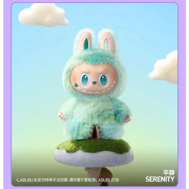 Labubu Эмалевый Монстр Макарон Серия Высокой Энергии 3-е Поколение Игрушка-Сюрприз в Слепой Коробке Подарок с Брелоком для Подвешивания на Рюкзак Виниловая Кукла