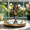 2D Flat 1pc Aluminum Independence Day-Themed Soaring Eagle Wall Decor 7.87 inches x 7.87 inches Patriotic Decor Suitable for hanging on front doors