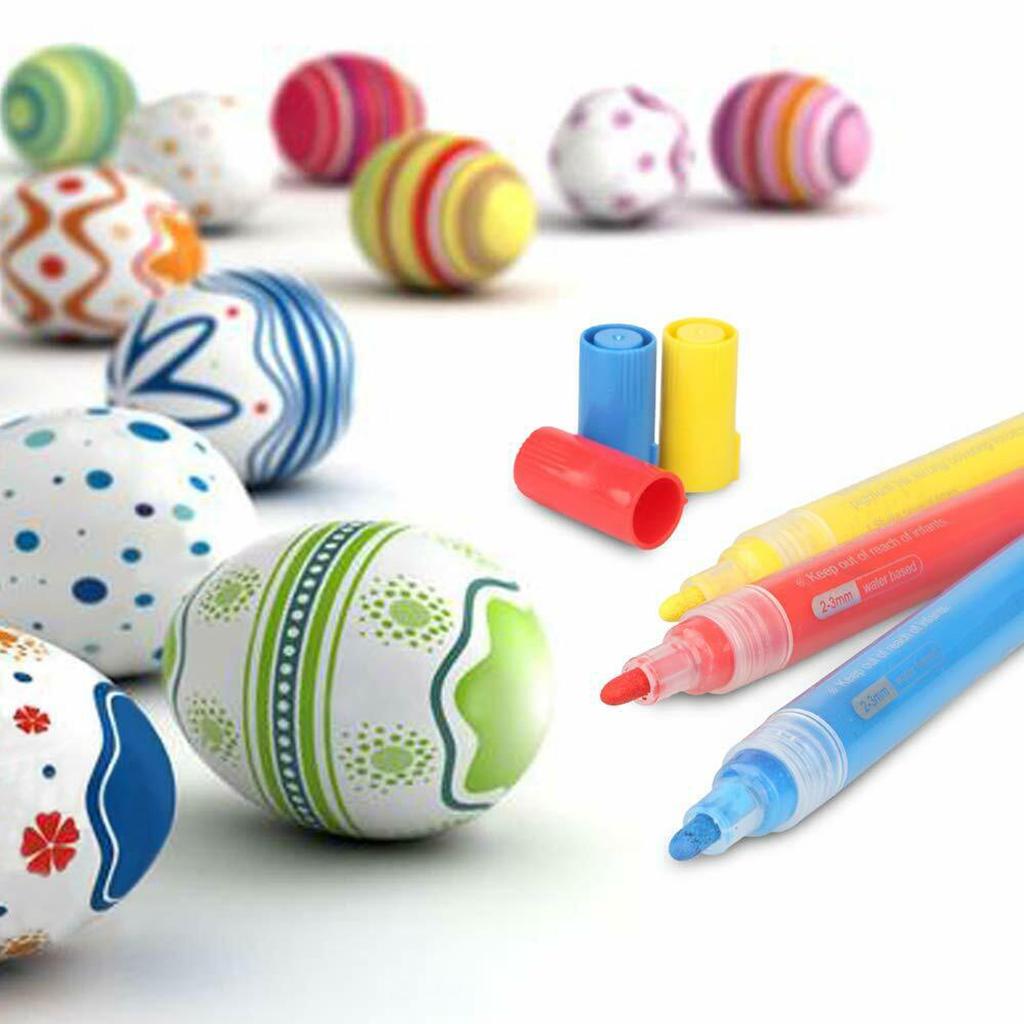 New 18 Colors Acrylic Marker Pens Set Permanent Paint Waterproof For Wood Stones