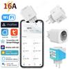 16A/20A Matter WiFi Smart Plug Tuya Smart Socket Бытовая техника Power Outlet для HomeKit SmartThings Работает с Siri Alexa Google