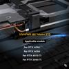 Для видеокарты RTX 4090 4080 3090 Ti ATX3.0 Female to Male 12VHPWR 12+4Pin адаптер питания 180-градусный угловой модульный разъем