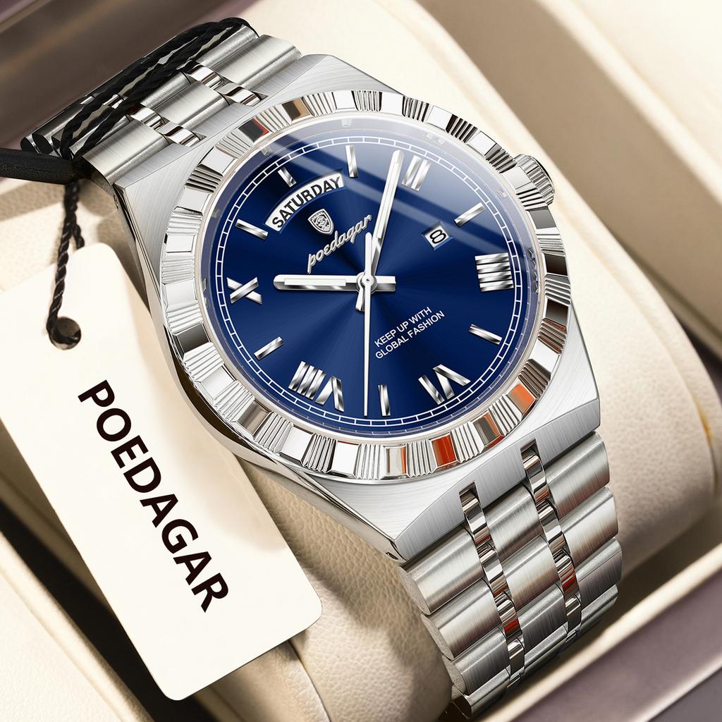 Top Brand Ultra Thin Men's Watch New Waterproof Luminous Quartz Watch