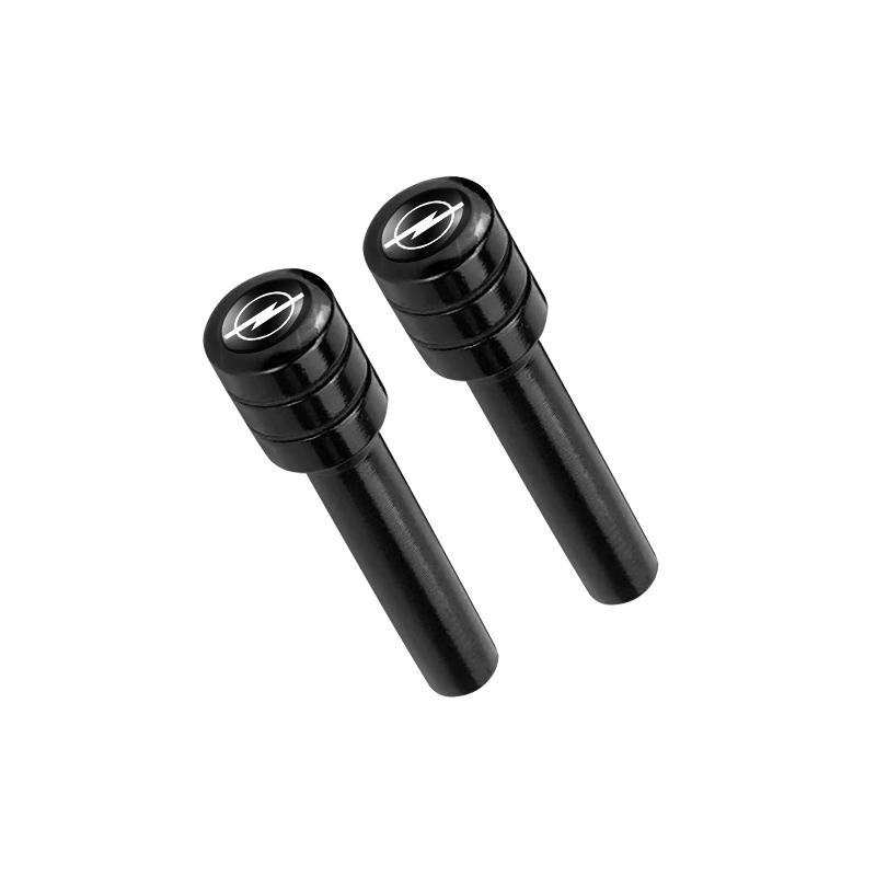 VSZA7 2/4Pcs Automobiles Car Door Pin Lock Knob Lift Covers Aluminum Alloy For Opel Insignia Astra Antara Meriva Zafira H G Corsa
