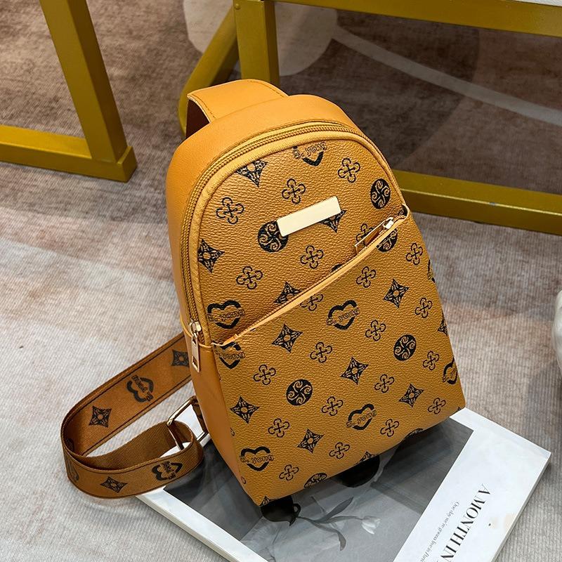 Нагрудная сумка Женская сумка Сумка с принтом Сумка через плечо