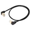 SinLoon Ethernet-кабель Cat8 с угловым разъемом 40 Гбит/с 2000 МГц, сетевая вилка SFTP, разъем Cat8 RJ45, игровой LAN-кабель для роутера, кабель с углом 90 градусов,