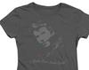 Happy Days Cool Fonz Juniors and Women Charcoal T-Shirts