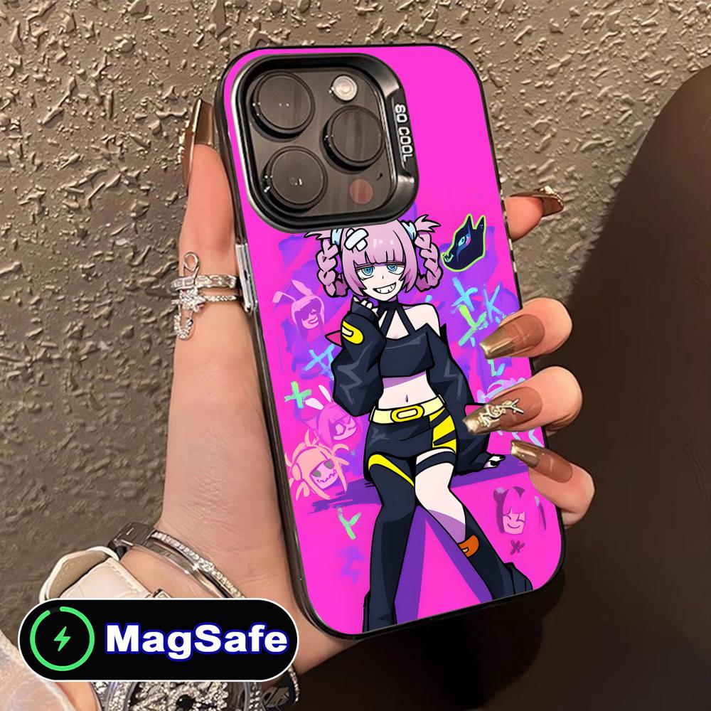 Gang of Stupid Girls Phone Case for iPhone 16 15 14 13 12 11 Pro Max Plus MagSafe Translucent Colour Protective Luxury Cover