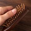 Natural Wood Air Cushion Hairbrush Scalp Relax Head Meridian Hair Comb  Girl