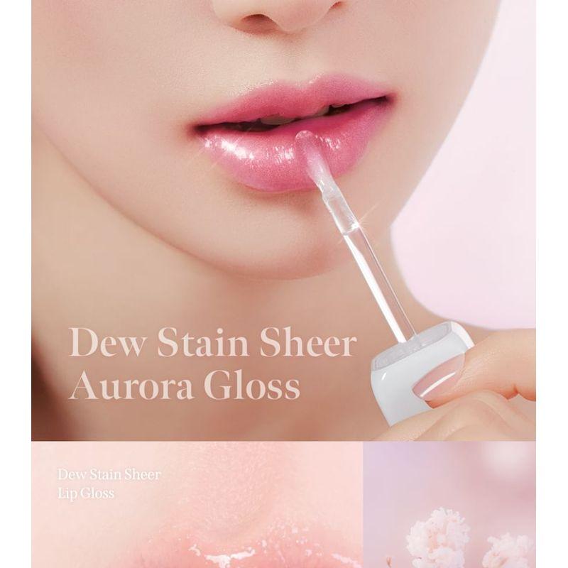 Milk Touch - Сияющий блеск для губ Dew Stain - 10 цветов