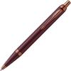 PARKER Parker Ballpoint Pen IM Monochrome Burgundy BGT Medium, Permanent Imported in Gift Box 219...