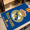 Real Madrid Club Customized Name Area Rug Suitable for Entryway Bedrooms Living Rooms Hallway Antislip Carpet Decorate Offices Gift for Festivals
