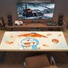Doraemon Print  Cushion Non-slip Laptop Tablet Big Mousepad XXL Mat Mini PC Playmat With Lock edge