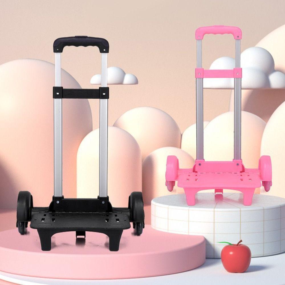 Тележка ручная из алюминиевого сплава Прочная 2-колесная Тележка-стойка с тяговой ручкой Переноска для питомцев Студенческий рюкзак