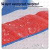 Shunxing Heavy-Duty Striped Rainproof Tarp