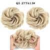 Synthetic Women Fashion Curly Messy Chignon Hair Bun Hair Accessories Elastic Fiber Hairpiece Chignon For Wedding Party  Daily Use