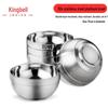 Двустенные термоизолированные миски Jingbeier из нержавеющей стали 304 (10-Pack)