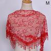 Women's Scarves Tassel Floral Lace Scarf Summer Clothing Accessories Fashion Shawl