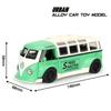 Масштаб 1/32 Автобус T1 Модифицированный Сплав Металл Литой Модель Автомобиля Коллекционный Автомобиль VW Детская Игрушечная Машина Праздничные Подарки Коробка Подарок Масштаб