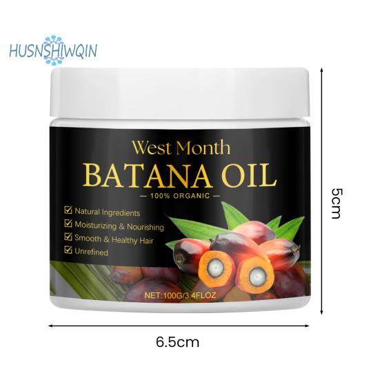 Natural Batana Oil for Hair Growth: Strengthening, Moisturizing, Nourishing, Repairing Dry Hair - Prevent Hair Loss, Eliminates Split Ends