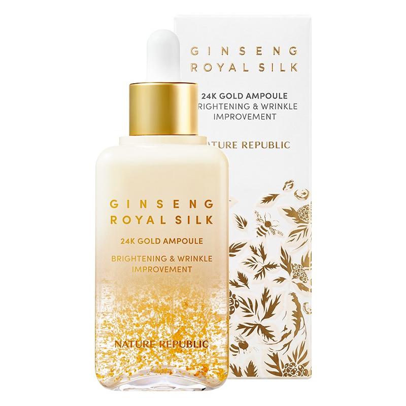 Nature Republic Ампула с женьшенем и шелком 24K Gold 100 мл