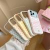 Ins ветер полосатый горошек для 17 чехол для мобильного телефона iphone16pro корейский креативный 15 мягкий 13 свежий 14 мягкий чехол