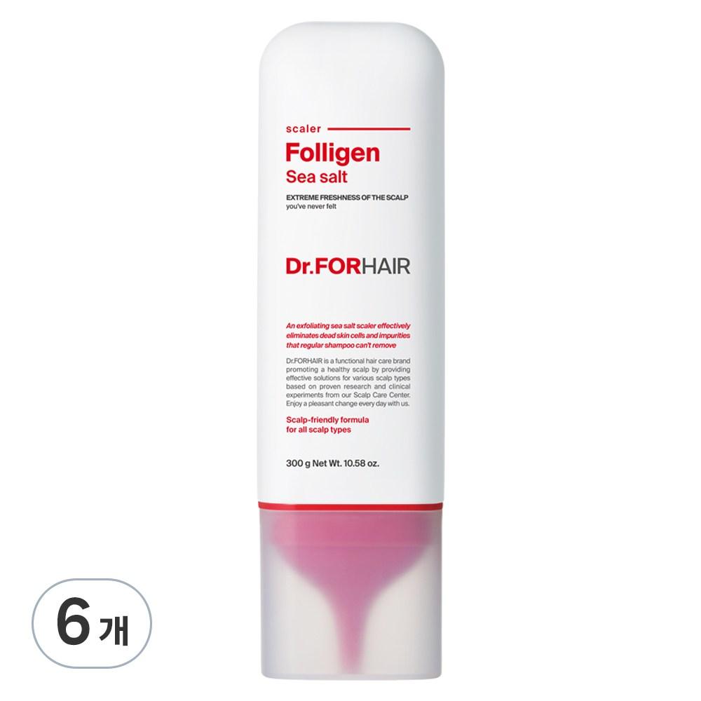 Доктор. Средство от выпадения волос Polygen Sea Salt Hair Loss Scaler, 300 г, 6 шт.