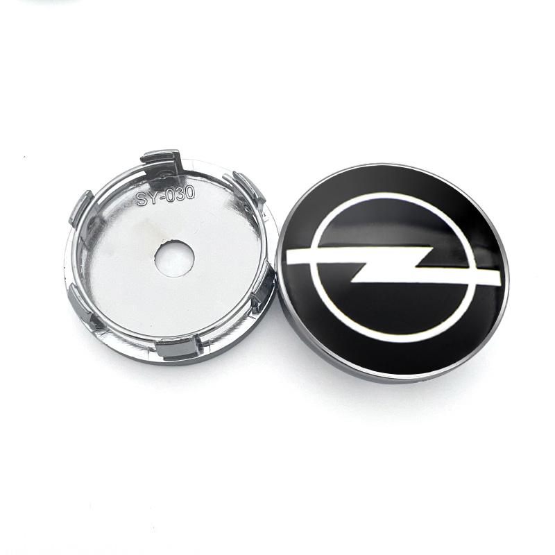 4Pc 56mm 60mm Car Wheel Center Hub Cap For Opel Astra Grandland Corsa Mokka Frontera Insignia Zafira Rim Cover Sticker Accessory HT2