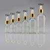 Mini 5ml-100ml Transparent Glass Reagent Liquid Pipette Empty Cosmetic Bottle