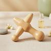 Handheld Wood Massage Roller Wood Trigger Point Massager  Lymphatic Drainage