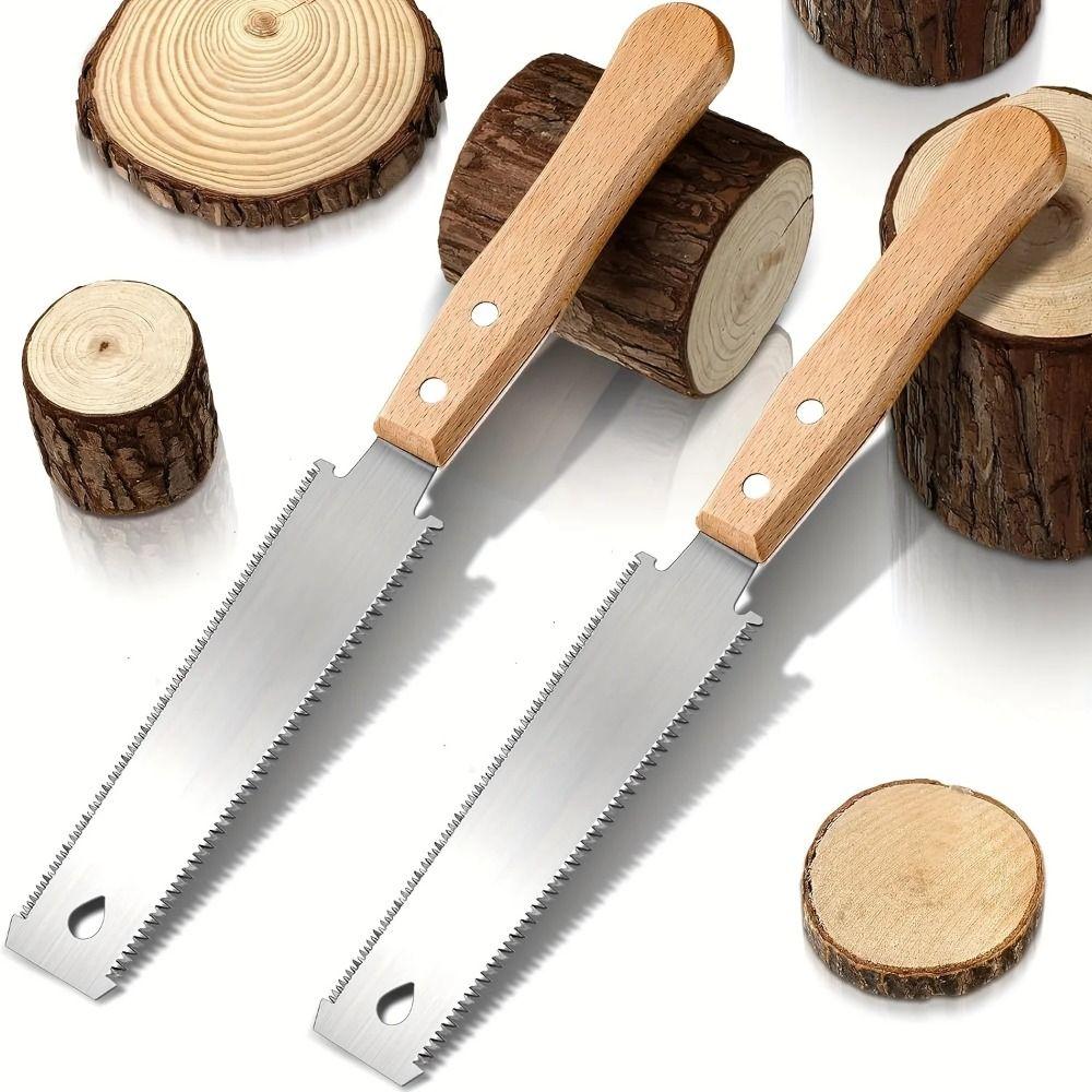Durable Hand Pull Saw Flexible Straight Edge Saw Wood Cutting Tool Flat Cut Saw  Carpenter