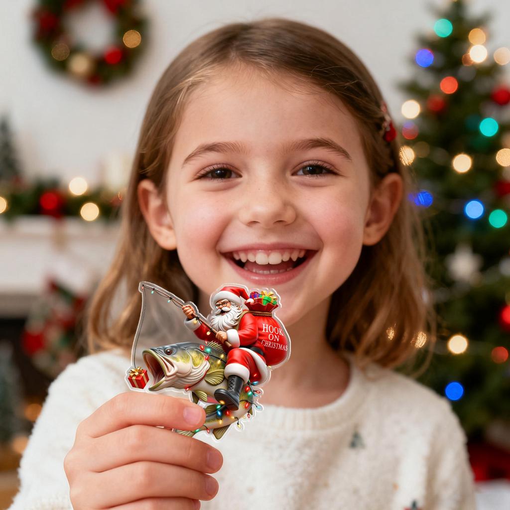 2D Рождественские подвески — идеальные праздничные декоративные подвески и приятные подарки-подвески