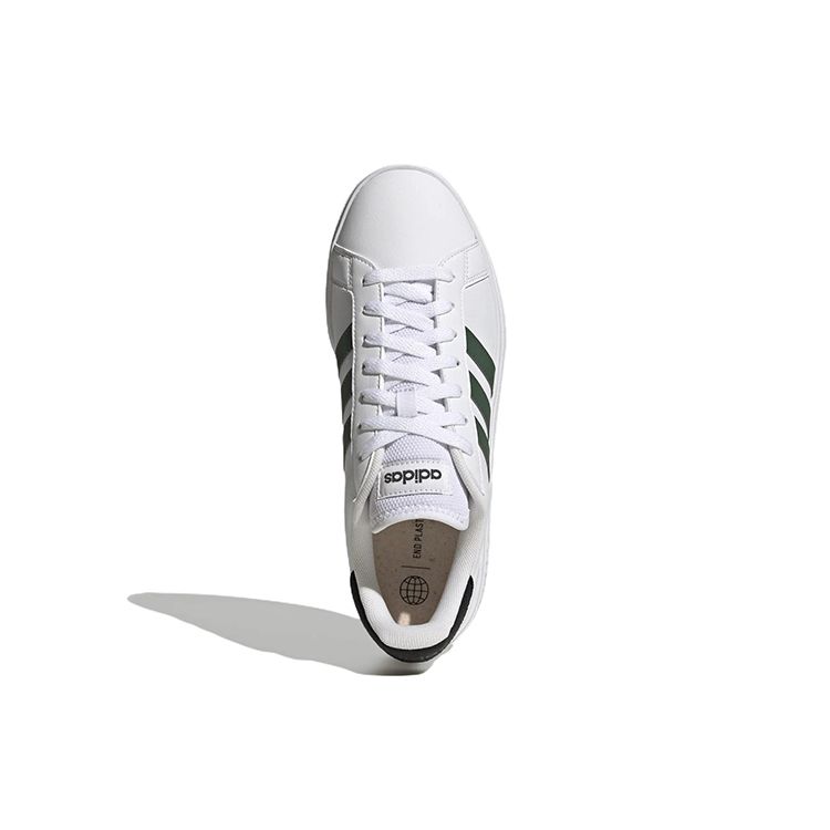 Adidas Neo Grand Court Lifestyle Court Casual Lightweight Durable Low-Top Sneakers Men Sneakers White Green GY9863
