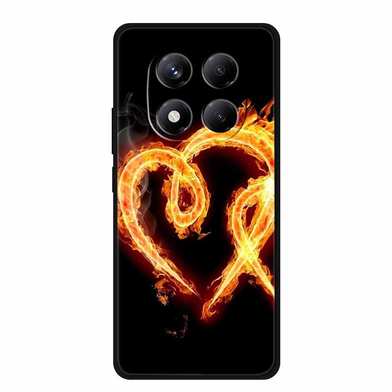 Чехол для Redmi Note 15 Pro+ Глобальный 6.83" Разноцветный Мягкий Силикон Funda TPU Чехол для Redmi Note 15 Pro 5G Глобальный Защитный Coque