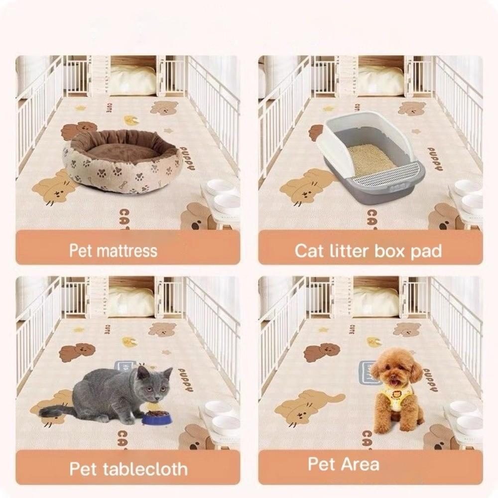 Waterproof Flooring Dog Cat Mat Non Slip Cleaning Mat New Pet Carpet